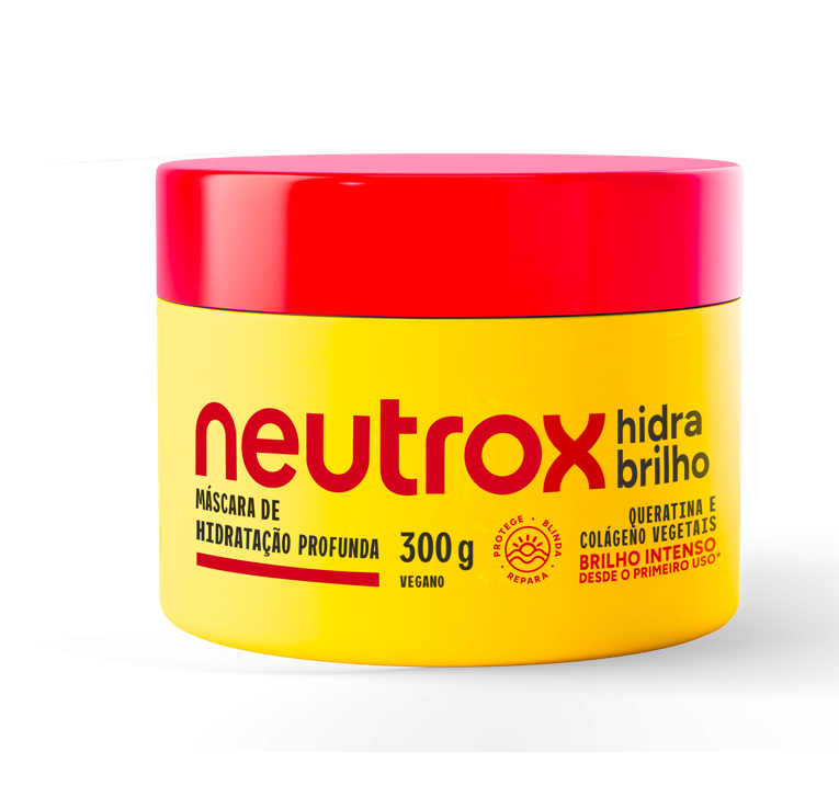 Máscara hidratação hidra brilho 300g